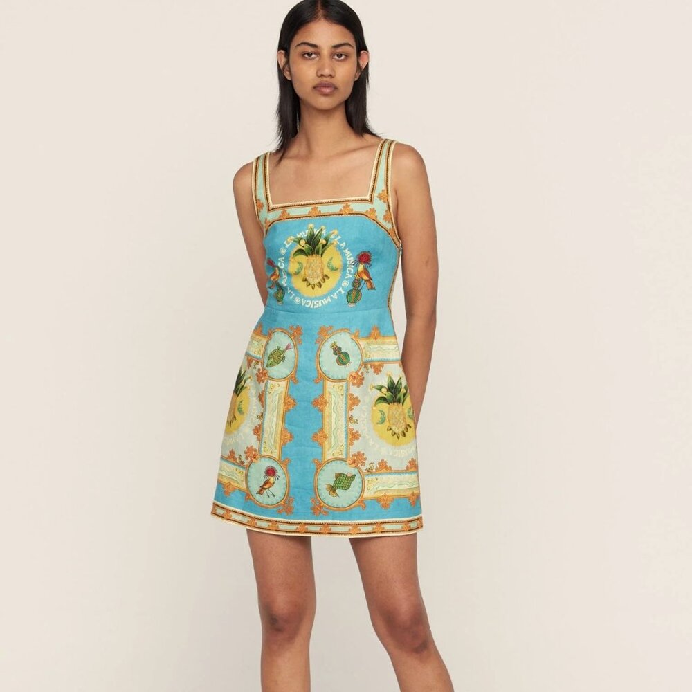 Alemais la musica mini dress
